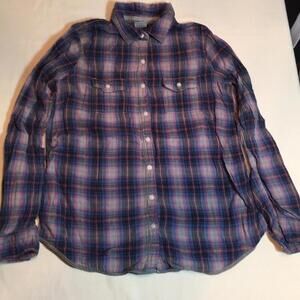 PINK Victoria’s Secret vintage long sleeve button shirt S